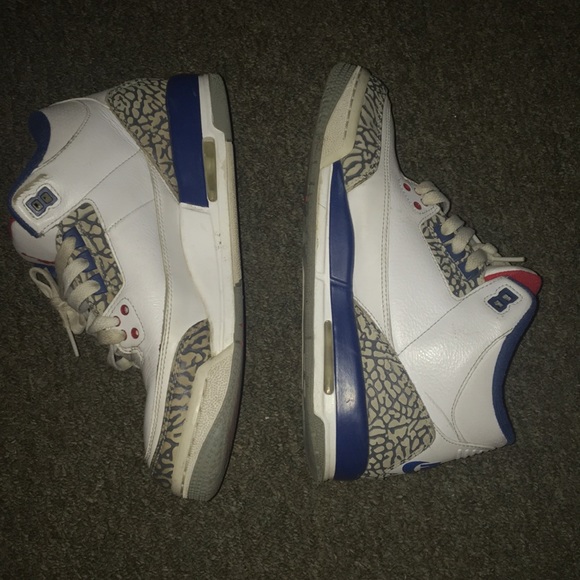 Retro jordan True blue 3s - Picture 2 of 3